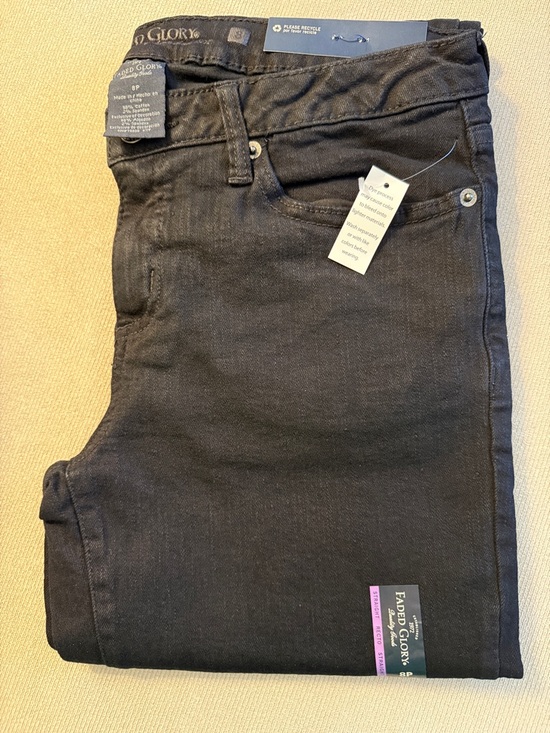 Faded Glory Pants - Vintage Faded Glory Women’s Black Skinny Jeans Size 8P NWT Discontinued